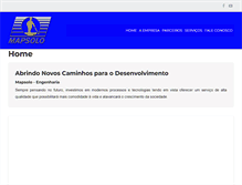 Tablet Screenshot of mapsolo.com.br